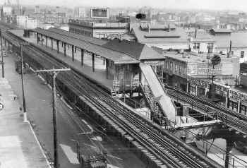 19.  Station-Warwick Street-ENY-Bklyn-View SE-1938 (LIRR-Huneke).JPG (150229 bytes)