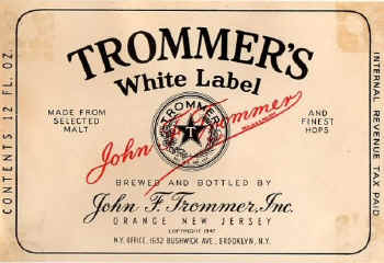 Trommers-White-Label--Beer-Labels-John-F-Trommer-Inc_1947.jpg (63472 bytes)