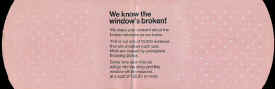 Broken-coach-window-bandaid-notice_c.1960's.jpg (38166 bytes)