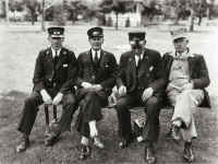 MU Train Crew-Hussey, Rosenow, Anderson, Keating - Hempstead-c.1938-2.jpg (110179 bytes)