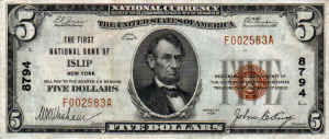 First-National-Bank-Islip_Five-Dollar_1929.jpg (105685 bytes)
