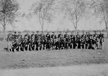 22nd Regiment Infantry NY Volunteers-LIRR Condr. Frank Erthal-Camp Black-Garden City, NY-5-24-1898.jpg (84874 bytes)