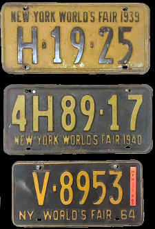 Worlds-Fair_NY-State-License-plates_HankVarrichio.jpg (72835 bytes)