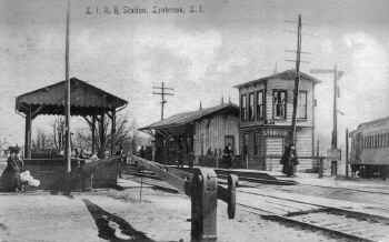 Station-Lynbrook and PT Tower - 1908-1.jpg (96385 bytes)
