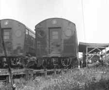 MU trains at Platform - Belmont Park - c. 1937.jpg (111734 bytes)