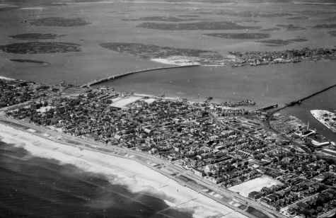 Aerial View-Hammels Wye-Jamaica Bay-View NW-c. 1935 (Keller).jpg (186868 bytes)