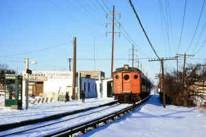 LIRR - WB W Hemp Local at Lakeview -  Jan 1971.JPG (87919 bytes)