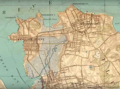 Whitestone Branch Map Post 1889 Whitestone Ldg. Depot Relocation.jpg (126657 bytes)