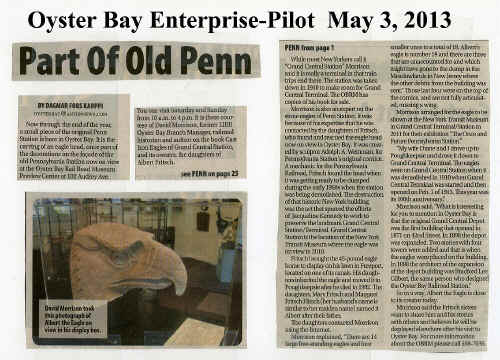 Penn-Station-Eagle-Head_Oyster-Bay-News-2013.jpg (374775 bytes)