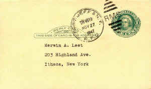 Port-Jefferson-NY-RPO_Train-1649_Scott-UY7-reply-postal-card-1cent_11-27-1947.jpg (79601 bytes)